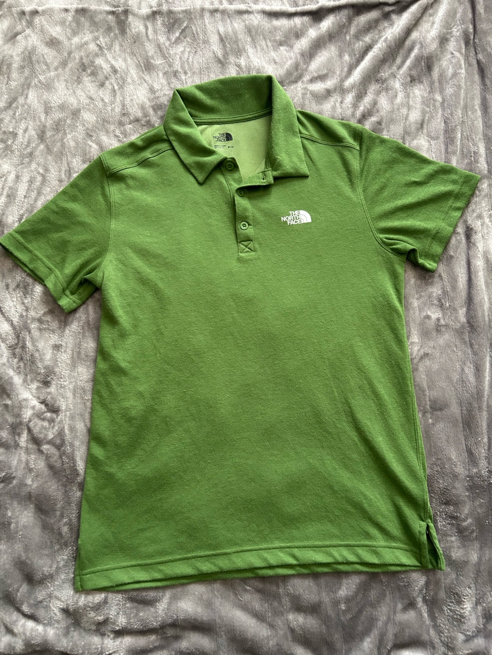 The North Face Men’s Green Flashydry Polo Shirt